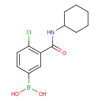 CAS: 871332-92-2 | OR360065 | 4-Chloro-3-(cyclohexylaminocarbonyl)phenylboronic acid