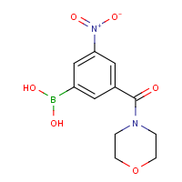CAS: 871332-80-8 | OR360072 | 3-(Morpholine-4-carbonyl)-5-nitrophenylboronic acid