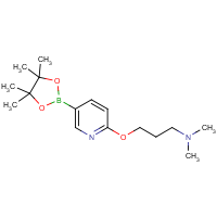 CAS: 918643-56-8 | OR360081 | 2-(3-N,N-Dimethylamino-propoxy)pyridine-5-boronic acid, pinacol ester