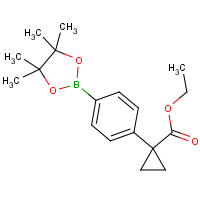 CAS: 1257213-52-7 | OR360083 | 4-(1-Ethoxycarbonylcyclopropyl)phenylboronic acid, pinacol ester