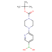 CAS:919347-67-4 | OR360100 | 6-(4-N-BOC-piperazine-1-yl)-3-pyridinyl boronic acid