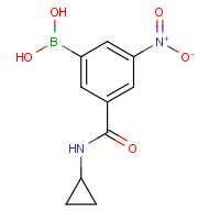 CAS:871332-86-4 | OR360124 | 3-(Cyclopropylaminocarbonyl)-5-nitrophenylboronic acid