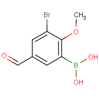 CAS:1072951-80-4 | OR360188 | 3-Bromo-5-formyl-2-methoxyphenylboronic acid