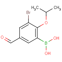 CAS:1072951-86-0 | OR360189 | 3-Bromo-2-isopropoxy-5-formylphenylboronic acid
