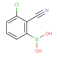 CAS: 1217500-67-8 | OR360205 | 3-Chloro-2-cyanophenylboronic acid