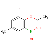 CAS: 870718-00-6 | OR360283 | 3-Bromo-2-ethoxy-5-methylphenylboronic acid