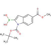 CAS: 1217500-60-1 | OR360348 | 1-BOC-5-(methoxycarbonyl)indole-2-boronic acid