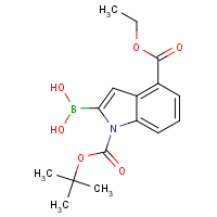 CAS: 1150114-37-6 | OR360351 | 1-BOC-4-(ethoxycarbonyl)indole-2-boronic acid