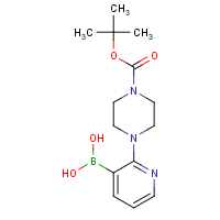 CAS: 1218790-78-3 | OR360409 | 2-(4-(tert-Butoxycarbonyl)piperazin-1-yl)pyridine-3-boronic acid