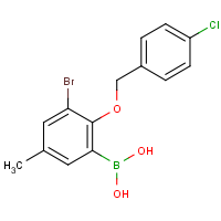 CAS: 849052-18-2 | OR360414 | 3-Bromo-2-(4'-chlorobenzyloxy)-5-methylphenylboronic acid