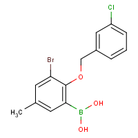 CAS: 870778-83-9 | OR360415 | 3-Bromo-2-(3'-chlorobenzyloxy)-5-methylphenylboronic acid