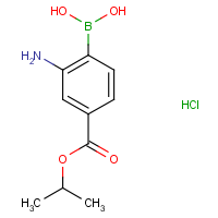 CAS: 1150114-64-9 | OR360498 | 2-Amino-4-(isopropoxycarbonyl)phenylboronic acid hydrochloride