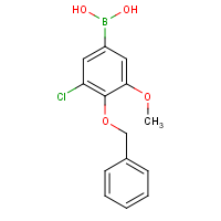 CAS: 1218790-59-0 | OR360513 | 4-(Benzyloxy)-3-chloro-5-methoxyphenylboronic acid