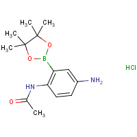 CAS: 1218791-41-3 | OR360596 | 2-Acetamido-5-aminophenylboronic acid, pinacol ester hydrochloride