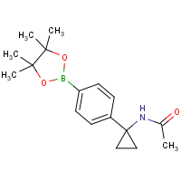 CAS: 1218789-39-9 | OR360599 | 4-(1-Acetamidocyclopropyl)phenylboronic acid, pinacol ester
