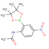 CAS: 1150271-73-0 | OR360604 | 2-Acetamido-5-nitrophenylboronic acid, pinacol ester