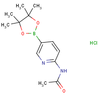 CAS: 1150561-64-0 | OR360605 | 2-Acetamidopyridine-5-boronic acid, pinacol ester hydrochloride
