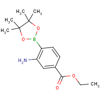 CAS: 1350989-93-3 | OR360643 | 2-Amino-4-ethoxycarbonylphenylboronic acid, pinacol ester