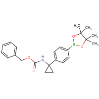 CAS:1256359-24-6 | OR360678 | 4-(1-(Benzyloxycarbonylamino)cyclopropyl)phenylboronic acid, pinacol ester