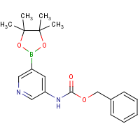 CAS: 1218790-11-4 | OR360679 | 5-(Benzyloxycarbonylamino)pyridine-3-boronic acid, pinacol ester