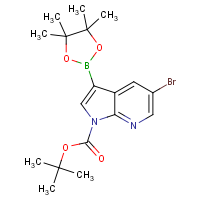 CAS:1025719-14-5 | OR360716 | 1-BOC-5-bromopyrrolo[2,3-b]pyridine-3-boronic acid, pinacol ester
