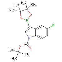 CAS: 1218790-30-7 | OR360719 | 1-BOC-5-chloroindole-3-boronic acid, pinacol ester
