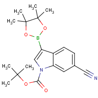 CAS: 1218790-23-8 | OR360723 | 1-BOC-6-cyanoindole-3-boronic acid, pinacol ester