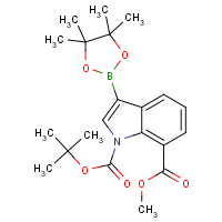 CAS: 1256360-02-7 | OR360728 | 1-BOC-7-methoxycarbonylindole-3-boronic acid, pinacol ester