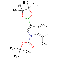 CAS: 1256360-03-8 | OR360736 | 1-BOC-7-Methylindole-3-boronic acid, pinacol ester