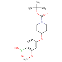 CAS:1072946-29-2 | OR360747 | 4-(1-BOC-piperidin-4-yloxy)-2-methoxyphenylboronic acid