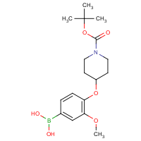 CAS:1072946-30-5 | OR360748 | 4-(1-BOC-piperidin-4-yloxy)-3-methoxyphenylboronic acid