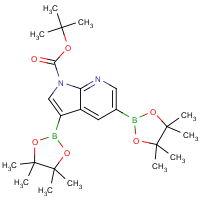 CAS: 942070-54-4 | OR360753 | 1-BOC-Pyrrolo[2,3-b]pyridine-3,5-diboronic acid, pinacol ester