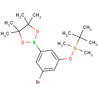 CAS:1218789-51-5 | OR360772 | 3-Bromo-5-tert-butyldimethylsilyloxyphenylboronic acid, pinacol ester
