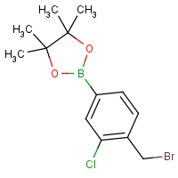 CAS:1402238-25-8 | OR360796 | 4-Bromomethyl-3-chlorophenylboronic acid, pinacol ester