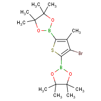 CAS: 1256360-34-5 | OR360805 | 3-Bromo-4-methylthiophene-2,5-diboronic acid, pinacol ester