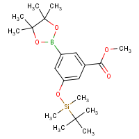 CAS:1218789-68-4 | OR360850 | 3-(tert-Butyldimethylsilyloxy)-5-(methoxycarbonyl)phenylboronic acid, pinacol ester