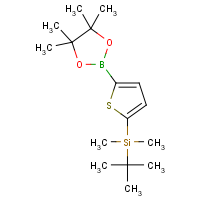 CAS:1073371-74-0 | OR360854 | 2-(tert-Butyldimethylsilyl)thiophene-5-boronic acid, pinacol ester