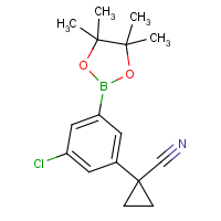 CAS: 1256360-48-1 | OR360912 | 3-Chloro-5-(1-cyano-1-cyclopropyl)phenylboronic acid, pinacol ester