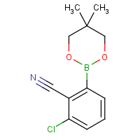 CAS:883899-06-7 | OR360917 | 3-Chloro-2-cyanophenylboronic acid neopentyl glycol ester