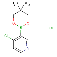 CAS: 1150271-27-4 | OR360925 | 4-Chloro-3-(5,5-dimethyl-1,3,2-dioxaborinan-2-yl)pyridine hydrochloride