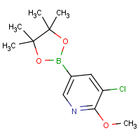 CAS: 1083168-91-5 | OR360961 | 3-Chloro-2-methoxypyridine-5-boronic acid, pinacol ester