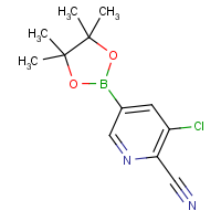 CAS: 1220219-63-5 | OR361000 | 3-Chloro-5-(4,4,5,5-tetramethyl-1,3,2-dioxaborolan-2-yl)picolinonitrile