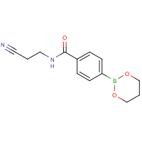 CAS:1073372-08-3 | OR361015 | N-(2-Cyanoethyl)-4-(1,3,2-dioxaborinan-2-yl)benzamide