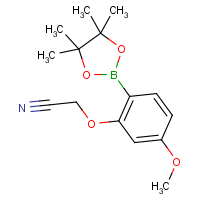 CAS: 1256359-92-8 | OR361022 | (2-Cyanomethoxy)-4-methoxyphenylboronic acid, pinacol ester