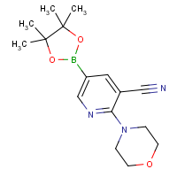 CAS: 1356068-62-6 | OR361040 | 3-Cyano-2-morpholinopyridine-5-boronic acid, pinacol ester