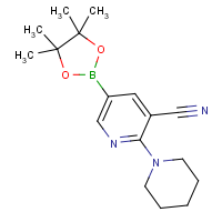 CAS: 1356068-53-5 | OR361046 | 3-Cyano-2-piperidinopyridine-5-boronic acid, pinacol ester