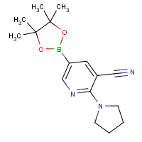 CAS: 1356068-52-4 | OR361049 | 3-Cyano-2-pyrrolidinopyridine-5-boronic acid, pinacol ester