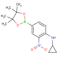 CAS: 1218791-36-6 | OR361080 | 4-Cyclopropylamino-3-nitrophenylboronic acid, pinacol ester
