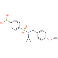 CAS: 913835-89-9 | OR361084 | 4-[N-Cyclopropyl-N-(4-methoxybenzyl)sulfamoyl]phenylboronic acid