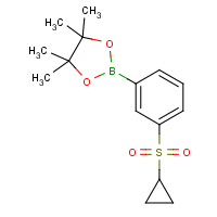 CAS: 1020206-37-4 | OR361091 | 3-(Cyclopropylsulfonyl)phenylboronic acid, pinacol ester